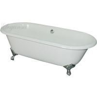 Чугунная ванна Elegansa Gretta Chrome 170 см