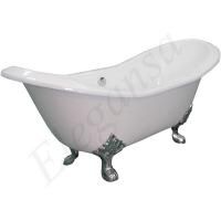 Чугунная ванна Elegansa Taiss Chrome 180 см