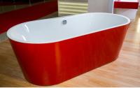 Акриловая ванна Kolpa San Comodo FS 185x90 см Red