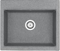 Мойка кухонная AQUATON Делия 60 серая