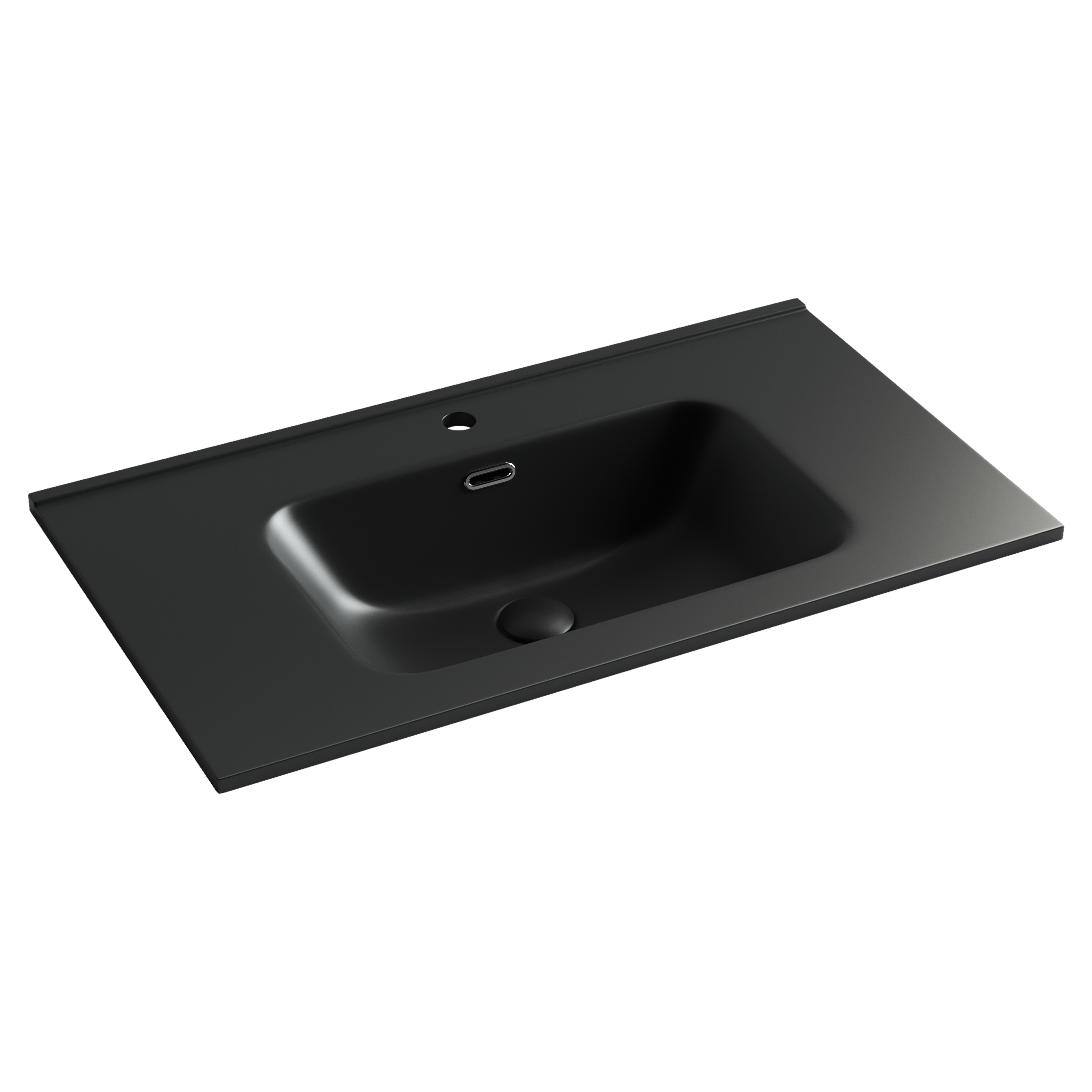 Мебельная раковина Sancos Element 81 CN7005MB черная матовая