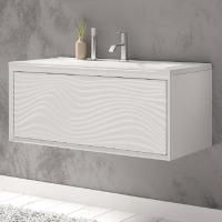 Тумба под раковину Marka One Lisse 90П 1 ящик white