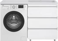 Тумба с раковиной Misty Чегет 130 R, под стиральную машину