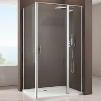 Душевой уголок Allen Brau Priority 100х80, профиль хром