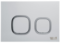 Кнопка смыва WeltWasser Amberg RD-WT белая