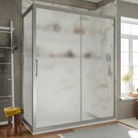 Душевой уголок Stworki Эстерсунд 120x80 см профиль хром матовый, стекло матовое