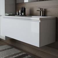 Тумба с раковиной Эстет Dallas Luxe 110 подвесная, 1 ящик, R