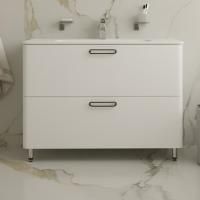 Тумба с раковиной Iddis Brick 100 напольная