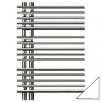 Полотенцесушитель водяной Zehnder Yucca Star YAS-070-050 белый