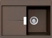 Мойка кухонная Schock Horizont 40D Small (D-100S) бронза