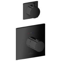 Смеситель для душа Webert Elio EL971302560 с внутренней частью, черный