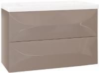 Тумба под раковину Marka One Elegant 80П cappuccino