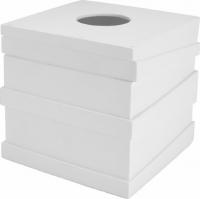 Бокс для салфеток Kassatex Alpine AAP-TH-W белый