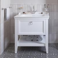 Тумба с раковиной VitrA Valarte 80 матовая белая