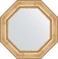 Зеркало Evoform Octagon BY 3672 83х83 см, состаренное серебро с орнаментом