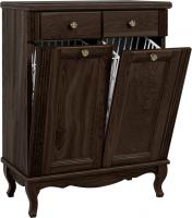 Тумба ValenHouse Лиора 65 кальяри с 2 бельевыми корзинами, фурнитура бронза