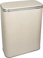 Корзина для белья Geralis RWH-S бежевая, хром, большая