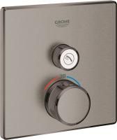 Смеситель для душа Grohe Grohtherm SmartControl 29123AL0 термостат, темный графит