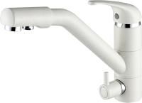 Смеситель для кухни Paulmark Hessen He213017-331 белый