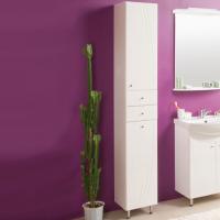 Пенал Aquaton Минима R с бельевой корзиной