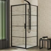 Душевой уголок Bravat Blackline BS090.2115B 90х90х195