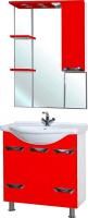 Мебель для ванной Bellezza Белла Люкс 75 красная