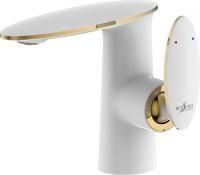 Смеситель для раковины Rossinka RS30-11W, с донным клапаном