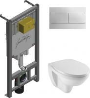 Комплект Jacob Delafon Patio E29025-NF-M13 кнопка хром