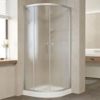 Душевой уголок Vegas Glass ZS 90 07 02 профиль матовый хром, стекло шиншилла