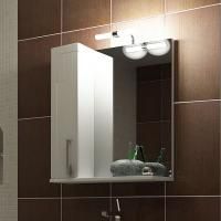 Зеркало-шкаф Triton Диана 70 L, с подсветкой, белый