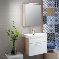 Мебель для ванной Iddis Mirro 50 подвесная, белая, дерево
