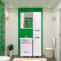 Мебель для ванной Misty Жасмин 55 белая эмаль