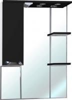 Зеркало-шкаф Bellezza Белла Люкс 75 L черный