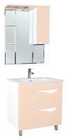 Мебель для ванной Bellezza Эйфория 80 бежевая 2 ящика