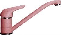 Смеситель для кухни GranFest 2124 Base розовый