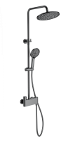 Душевая стойка Wonzon & Woghand Muse Corno WW-B3110-BGG с термостатом