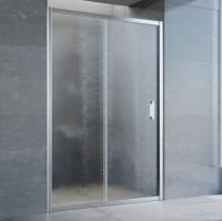 Душевая дверь в нишу Vegas Glass ZP 130 08 02 профиль глянцевый хром, стекло шиншилла