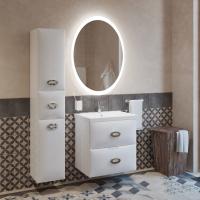 Мебель для ванной Marka One Ovale 60П White