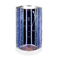 Душевая кабина DTO BM1510 N с LED-подсветкой и гидромассажем