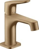 Смеситель для раковины Axor Citterio M 34016140. шлифованная бронза