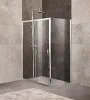 Душевой уголок BelBagno Unique-AH-1-100/115-90-P-Cr