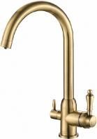 Смеситель для кухни Zorg Steel Hammer SH 723 BRONZE