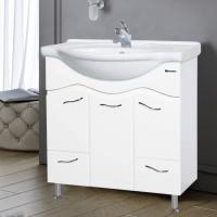 Тумба с раковиной Bellezza Мари 75 белая