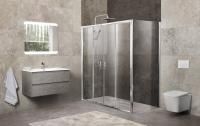 Душевой уголок BelBagno Unique-AH-21-150/180-100-P-Cr