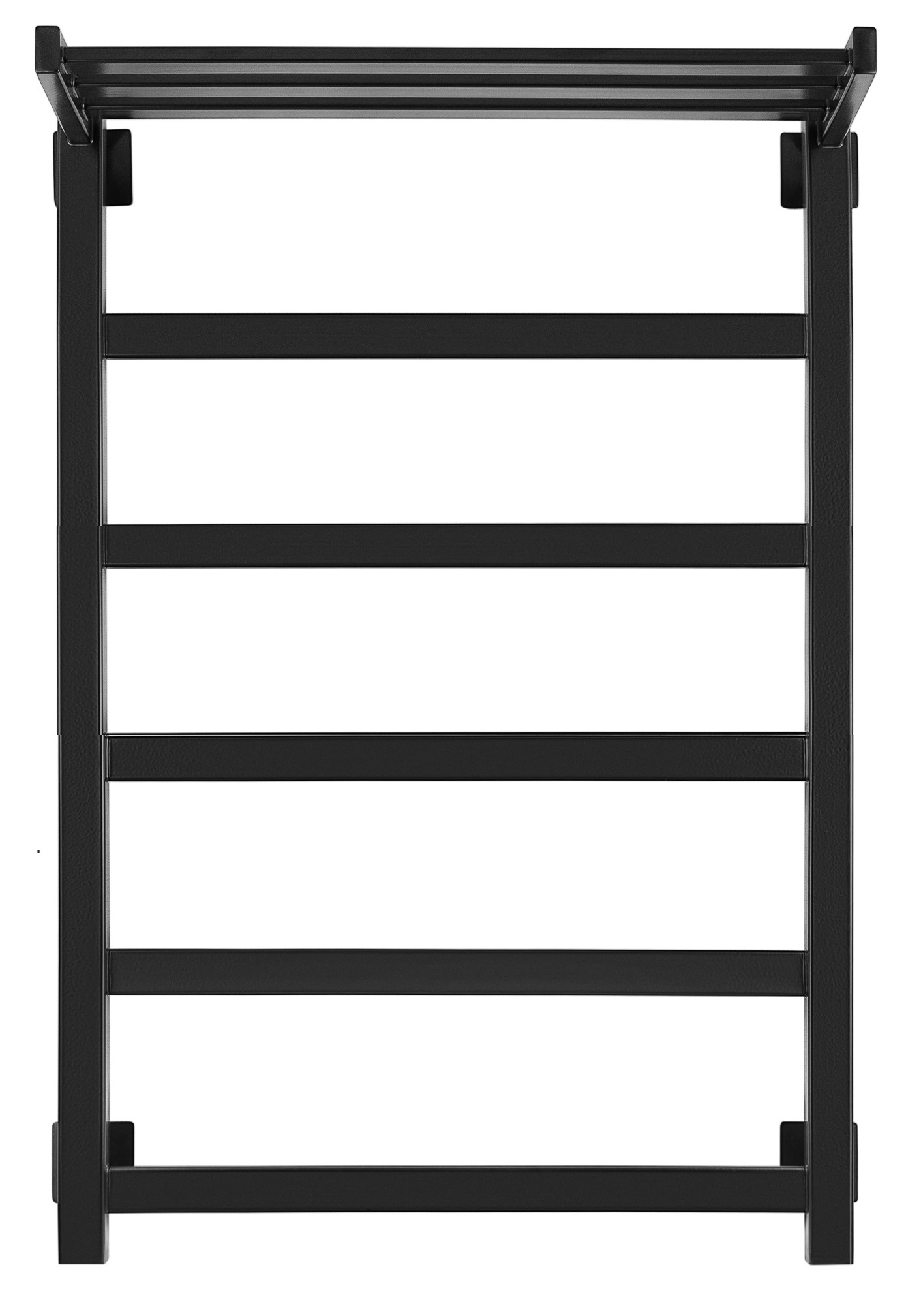 Полотенцесушитель электрический Secado Корсико 1 СП 80/40 R, черный матовый