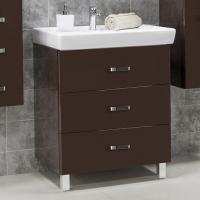 Тумба под раковину Aquaton Америна М 70 темно-коричневая