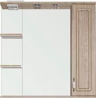 Зеркало-шкаф Style Line Олеандр-2 800/С R, с подсветкой, люкс, карпатская ель