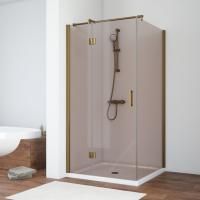 Душевой уголок Vegas Glass AFP-Fis TUR NOVO h1890 80*100 05 05 L профиль бронза, стекло бронза