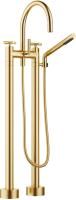 Напольный смеситель для ванны Dorn Bracht Tara 25943892-28 сатинированная латунь
