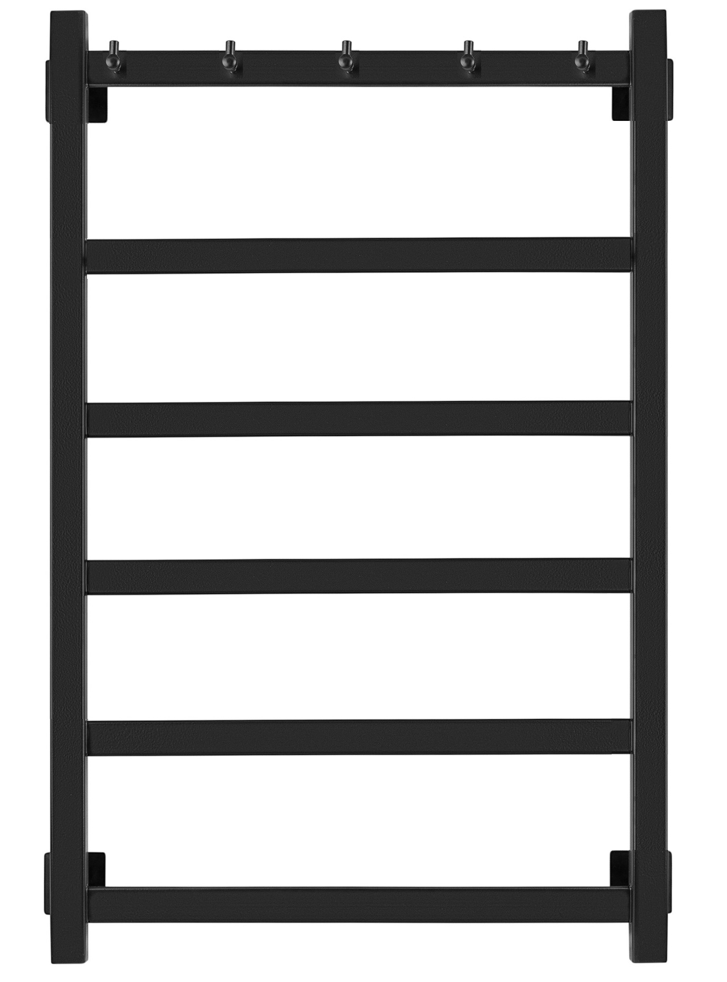 Полотенцесушитель водяной Secado Корсико 1 К 80/50, черный матовый